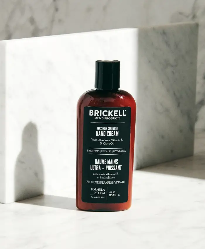 Brickell Men's Hand Cream